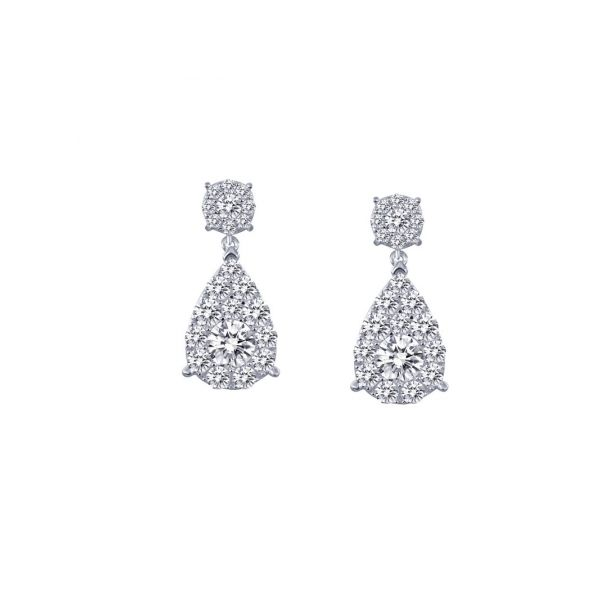 Lafonn  'Lassaire' Drop Earrings Stambaugh Jewelers Defiance, OH