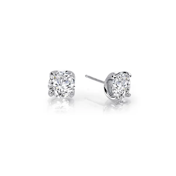 Lafonn 1.60cttw Stud Earrings in Sterling Silver Stambaugh Jewelers Defiance, OH