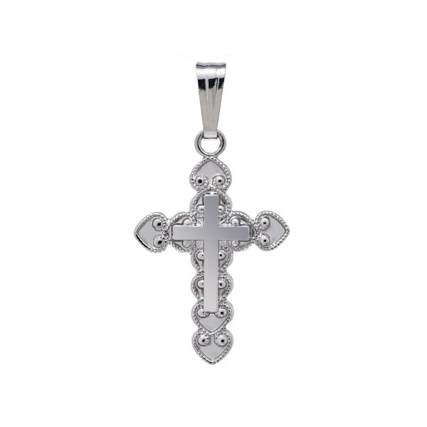 Sterling SIlver Cross Pendant Stambaugh Jewelers Defiance, OH