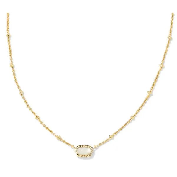 Kendra Scott Mini Elisa Satellite Short Pendant Necklace Stambaugh Jewelers Defiance, OH