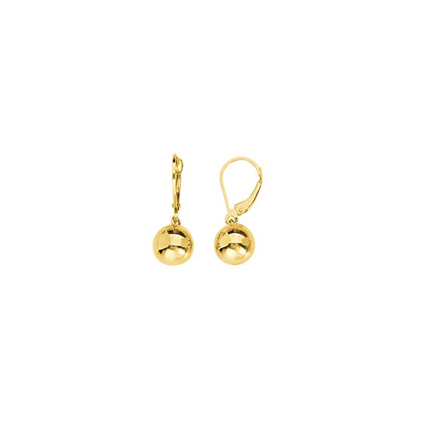 Yellow Gold Dangle Earrings SVS Fine Jewelry Oceanside, NY