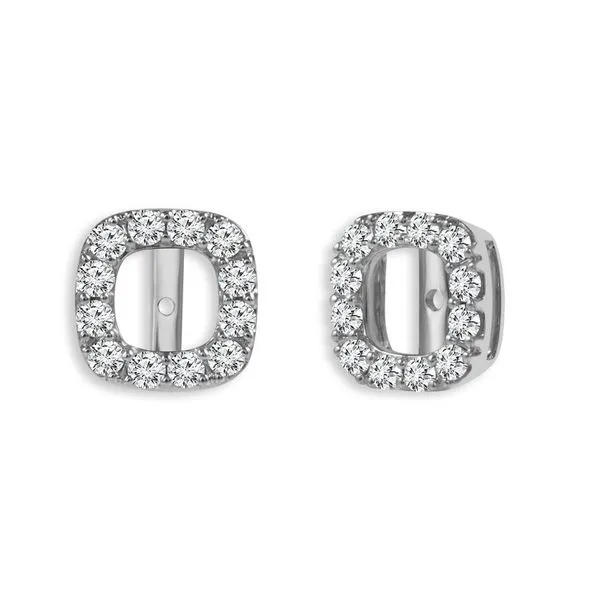 Diamond Earring Jackets 0.50Cttw Image 2 SVS Fine Jewelry Oceanside, NY