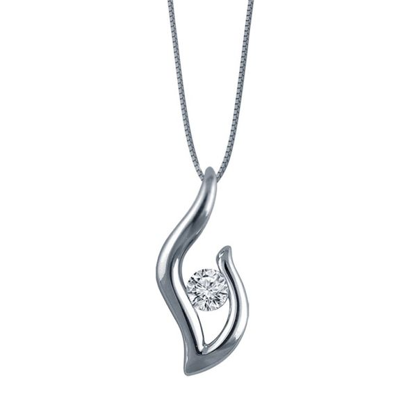 SVS Signature 89Â© Eternal Flame Necklace 0.05cttw SVS Fine Jewelry Oceanside, NY