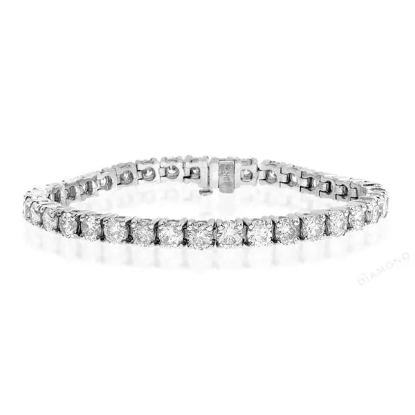 14K White Gold Diamond Tennis Bracelet, 5.00cttw SVS Fine Jewelry Oceanside, NY