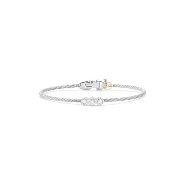 ALOR Classique Collection Diamond Bangle. 0.07Cttw SVS Fine Jewelry Oceanside, NY