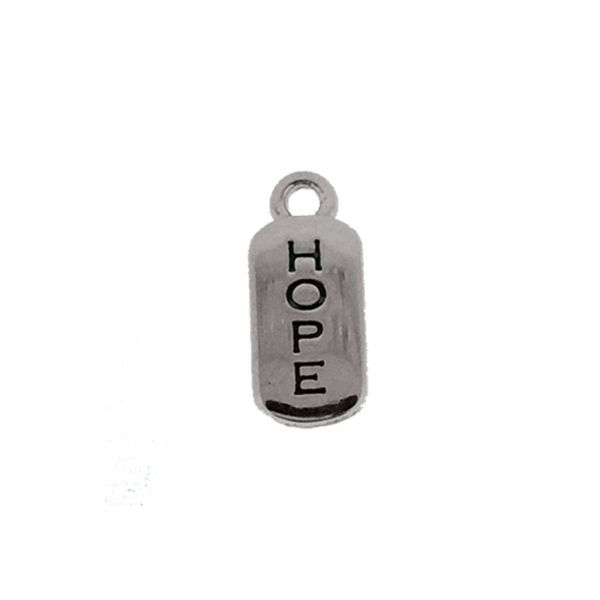 T. Jazelle- Howlite with Silver Hope Tag Image 2 SVS Fine Jewelry Oceanside, NY