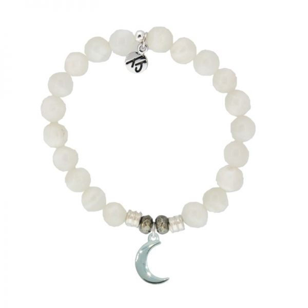 T. Jazelle- Moonstone Bracelet with Silver Moon SVS Fine Jewelry Oceanside, NY