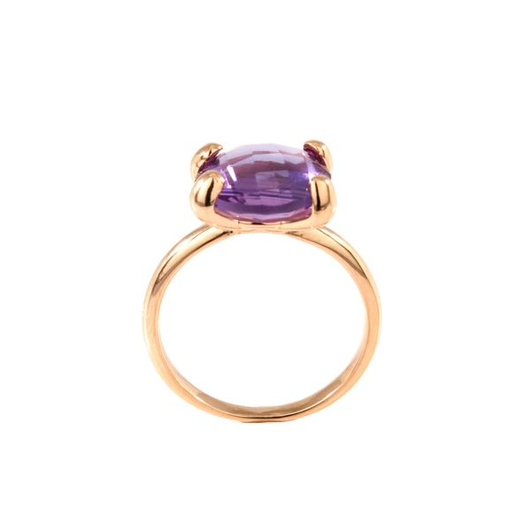 Bronzallure Felicia 18K Rose Gold Plated Cocktail Ring SVS Fine Jewelry Oceanside, NY