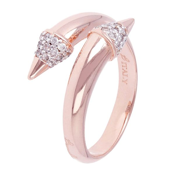 Bronzallure Romanze Shiny Arrow Ring Contrarie SVS Fine Jewelry Oceanside, NY