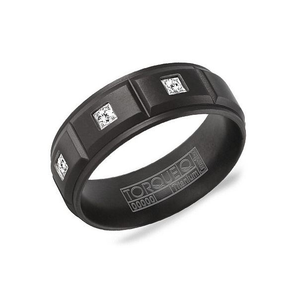 Crown Ring Torque Men's Wedding Band SVS Fine Jewelry Oceanside, NY