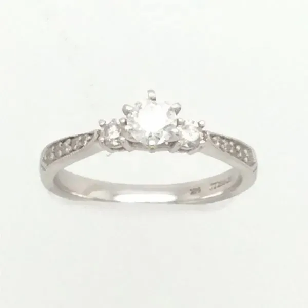 14K White Gold Engagement Ring SVS Fine Jewelry Oceanside, NY