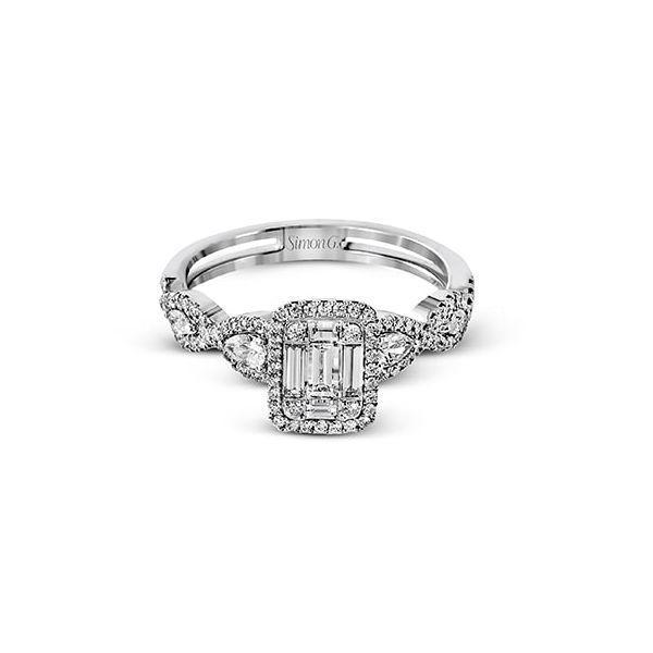 Simon G. Mosaic Collection Engagement Ring, .83ctw Image 2 SVS Fine Jewelry Oceanside, NY