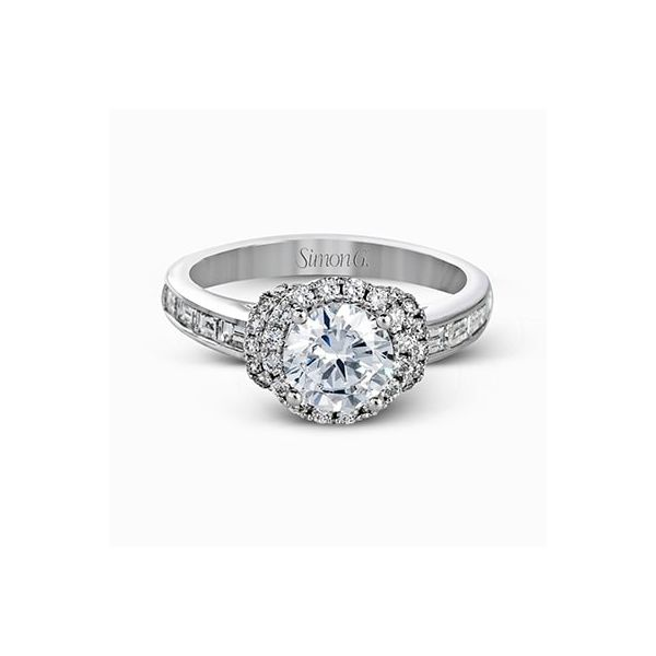 Simon G. Vintage Explorer Collection Engagement Ring Image 2 SVS Fine Jewelry Oceanside, NY