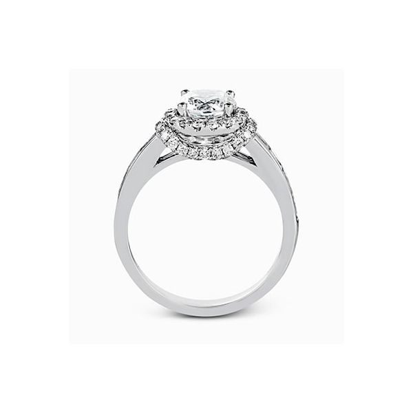 Simon G. Vintage Explorer Collection Engagement Ring Image 3 SVS Fine Jewelry Oceanside, NY
