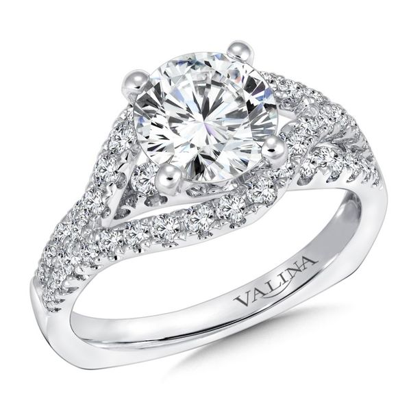 Valina Engagement Ring Mounting SVS Fine Jewelry Oceanside, NY