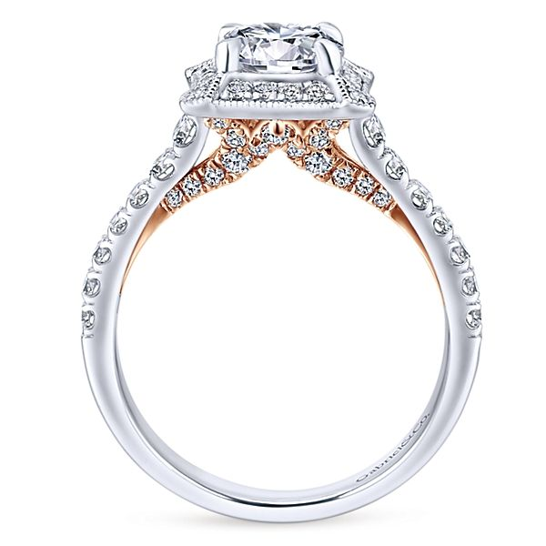 Gabriel & Co Eloise Engagement Ring Image 2 SVS Fine Jewelry Oceanside, NY
