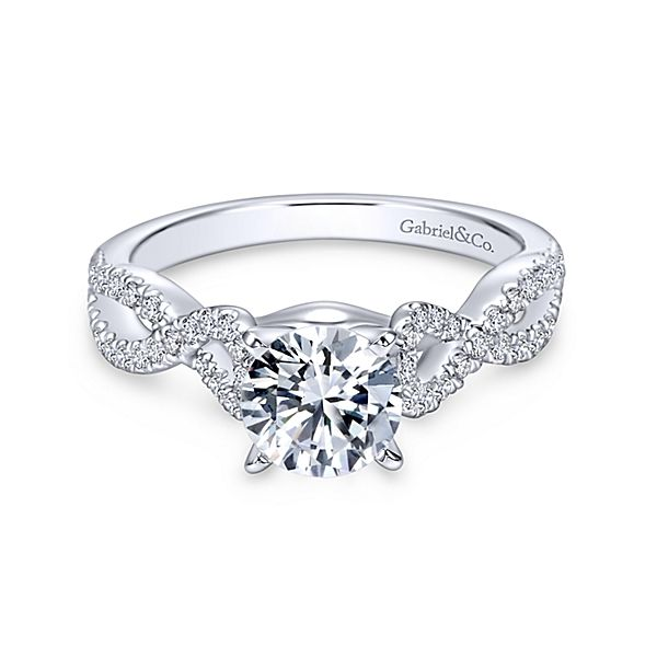 Gabriel & Co Kayla Engagement Ring 0.38Cttw SVS Fine Jewelry Oceanside, NY