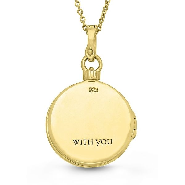 With You Michael Photo Locket Necklace Image 3 SVS Fine Jewelry Oceanside, NY