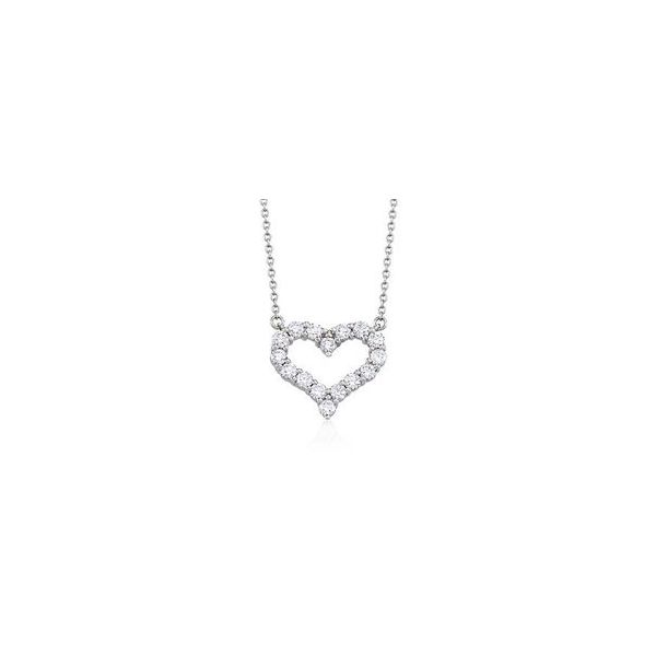 Maverick 89Â© Open Heart Necklace 0.50cttw SVS Fine Jewelry Oceanside, NY