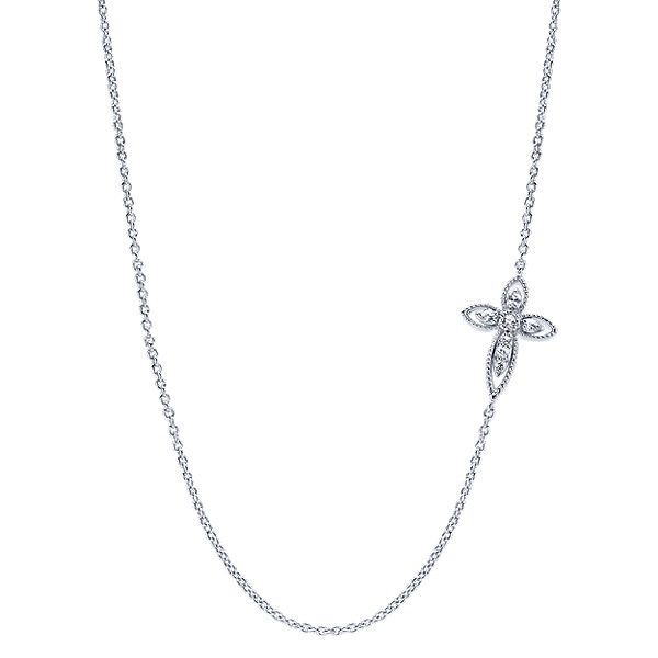 Gabriel & Co. Silver Necklace SVS Fine Jewelry Oceanside, NY