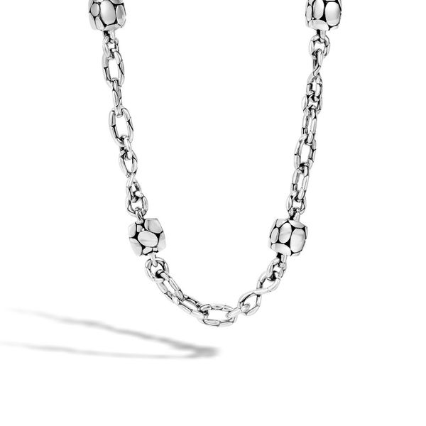 John Hardy Women's Kali Collection Sterling Silver Square Station Sautoir Necklace, Length 18