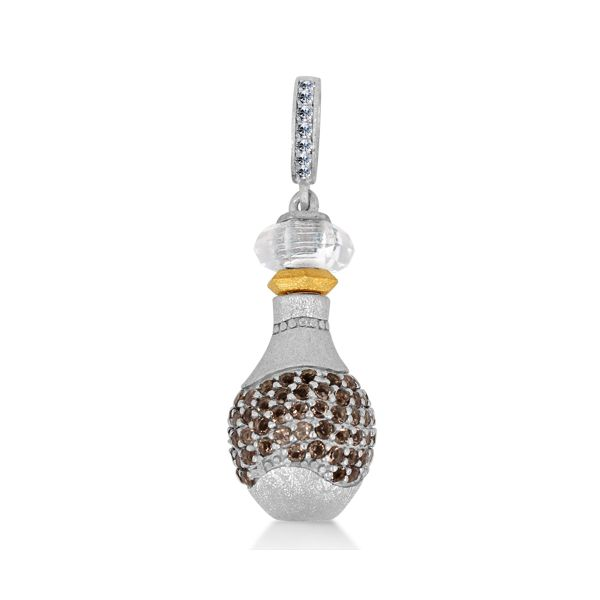 FourKeeps 'Message in a Bottle' Silver Necklace SVS Fine Jewelry Oceanside, NY