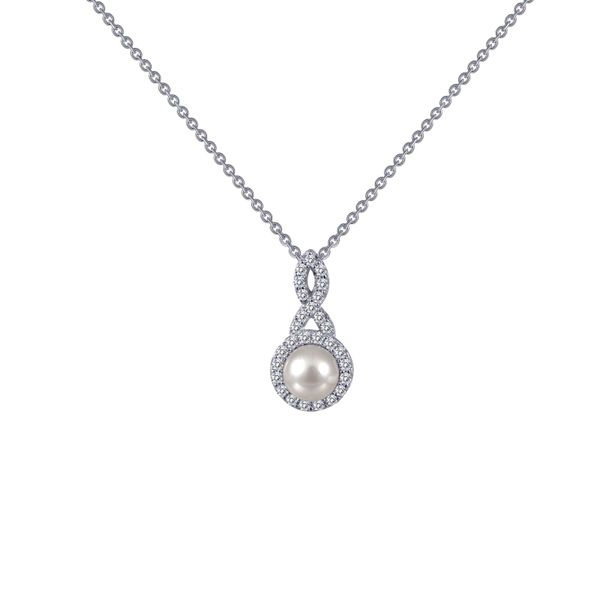 Lafonn Silver Cultured Freshwater Pearl Necklace, 18