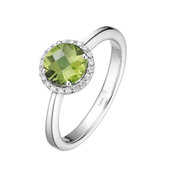 Lafonn Birthstone Ring - August - Peridot SVS Fine Jewelry Oceanside, NY