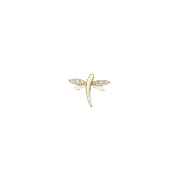 Single Mate Simulated Diamond Dragonfly Earring SVS Fine Jewelry Oceanside, NY
