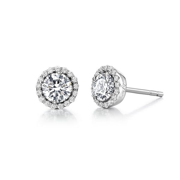 Lafonn Birthstone Earrings - April SVS Fine Jewelry Oceanside, NY