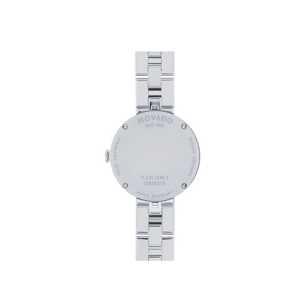 Movado Women's Sapphire Watch Image 3 SVS Fine Jewelry Oceanside, NY
