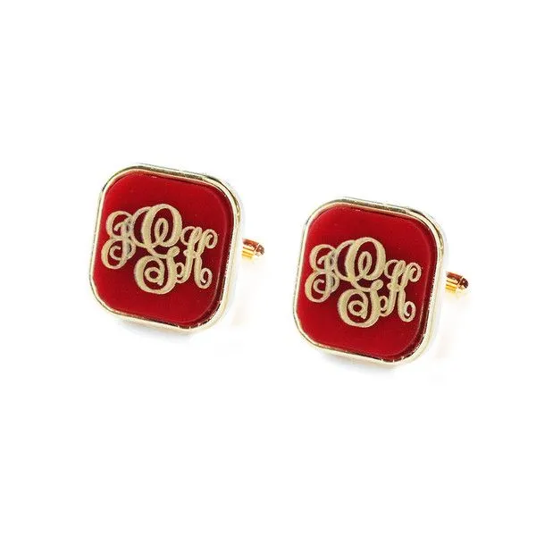 Moon and Lola Vineyard Cuff Links  Image 3 SVS Fine Jewelry Oceanside, NY