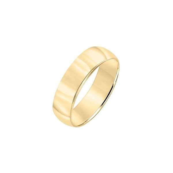 14Kt Yellow Gold 5mm Plain Wedding Band Swede's Jewelers East Windsor, CT