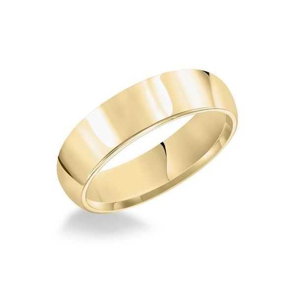 14Kt Yellow Gold Plain Wedding Band Swede's Jewelers East Windsor, CT