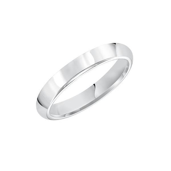 Platinum Plain Wedding Band Swede's Jewelers East Windsor, CT