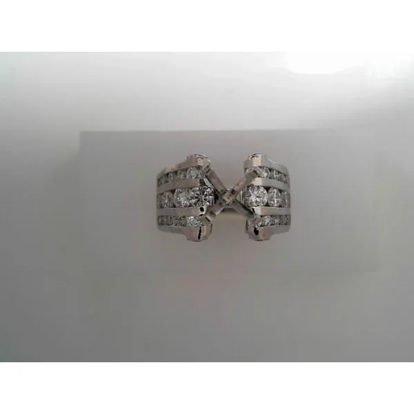 White 14 Karat Diamond Engagement Ring Tennies Jewelry Appleton, WI