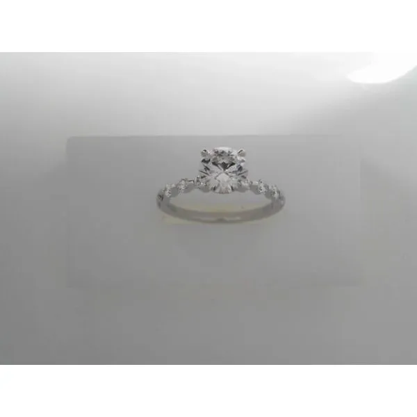 18K White Gold Diamond Engagement Ring Tennies Jewelry Appleton, WI