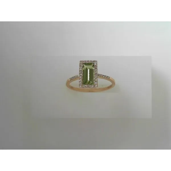Peridot Baguette Fashion Ring Tennies Jewelry Appleton, WI
