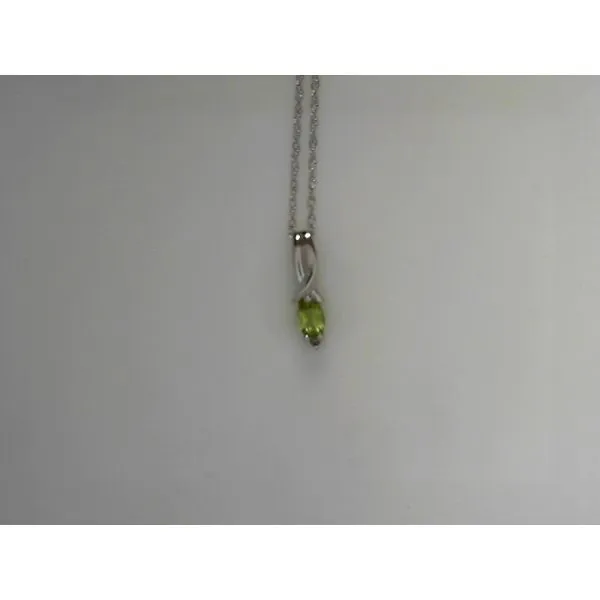 Sterling Silver Peridot Necklace Tennies Jewelry Appleton, WI