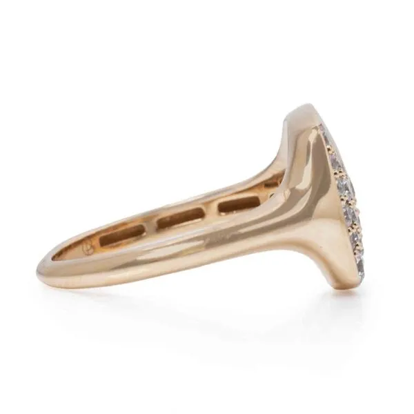 14K Yellow Gold Ring With 0.50Tw Scattered Diamonds Image 2 Texas Gold Connection greenville, TX