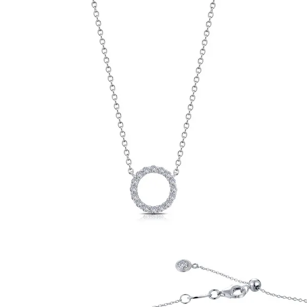 Sterling Silver Circle Necklace The Blue Diamond Jefferson City, MO