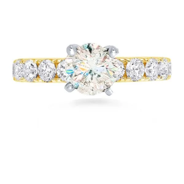 14K Candlelight FoF Engagement Ring by Costar Goldmart Jewelers Redding, CA