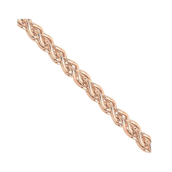 14K 24” Diamond Cut Spiga Chain –  GM Signature Image 2 Goldmart Jewelers Redding, CA