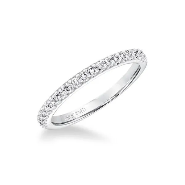 14K WG Shared Prong Band 1/4 ctw SI2 G/H The Ring Austin Round Rock, TX