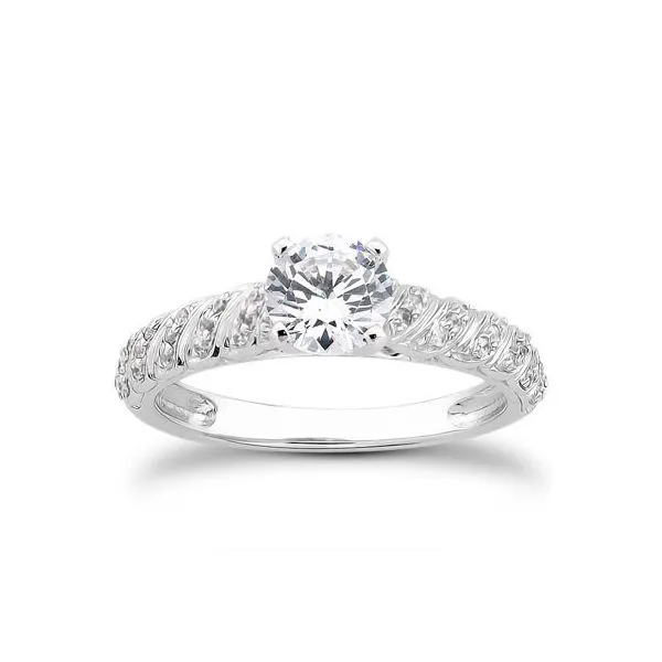 Petite Collection Diamond Engagement Ring The Ring Austin Round Rock, TX