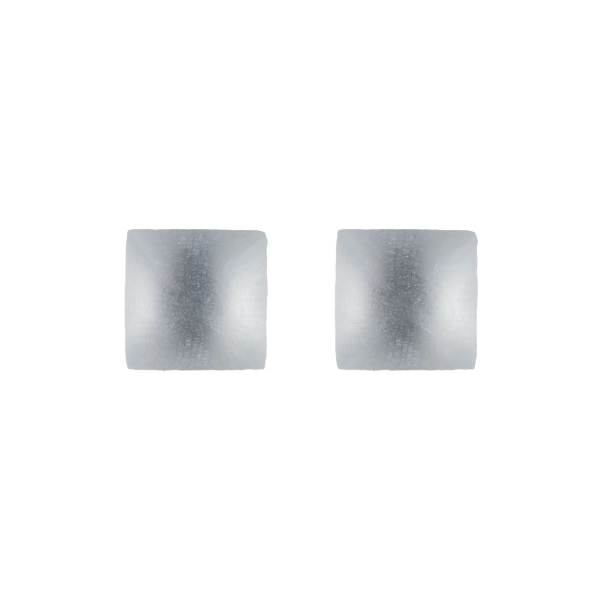 Alexis Bittar - Silver Pyramid Post Earring