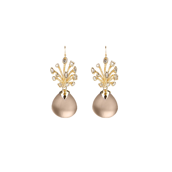 Alexis Bittar - Crystal Burst Wire Drop Earring