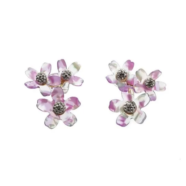 Lele Sadoughi - Garden Bouquet Button Earring