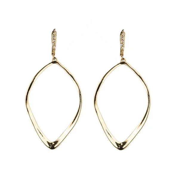 Alexis Bittar - Gold Sculpted Aura Teardrop Earring