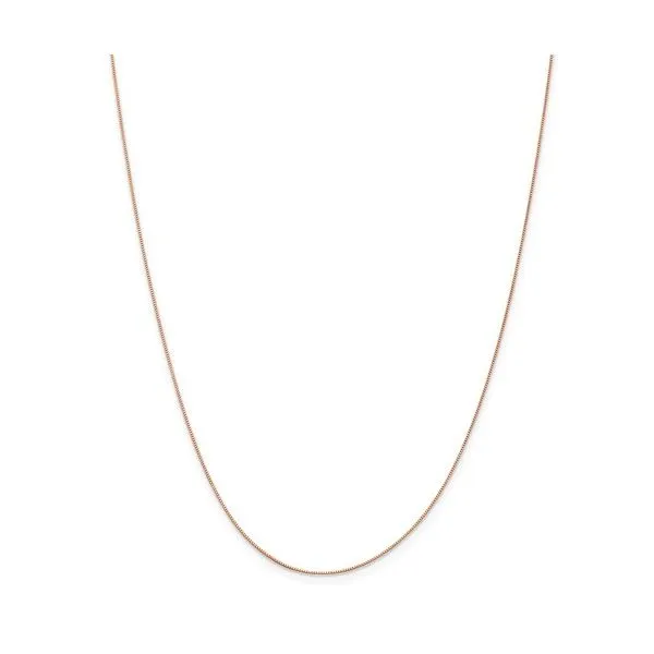 14K Rose Gold Baby Box Chain Tipton's Fine Jewelry Lawton, OK